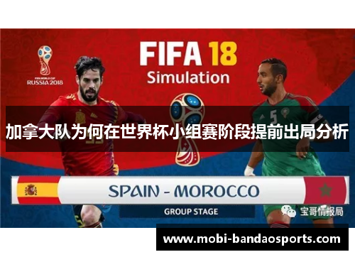 加拿大队为何在世界杯小组赛阶段提前出局分析