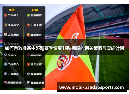 如何有效准备中超新赛季恢复16队规模的相关策略与实施计划