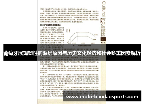 葡萄牙展现韧性的深层原因与历史文化经济和社会多重因素解析